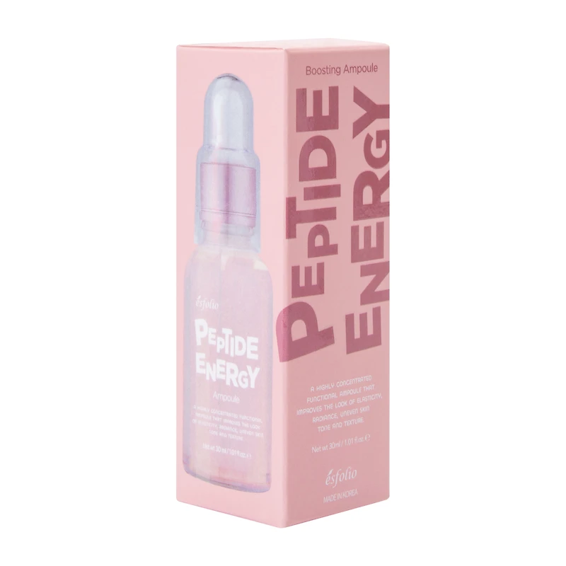 Esfolio Boosting Ampoule Peptide Energy 1.01oz