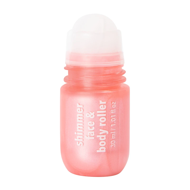 Pink Shimmer Face & Body Roller 1.01oz