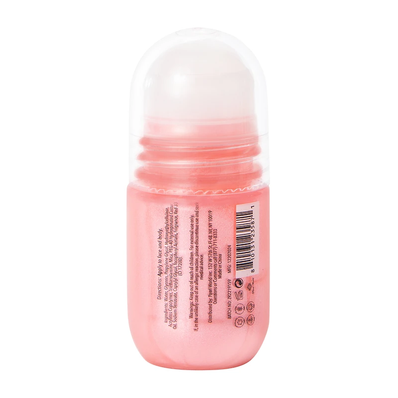 Pink Shimmer Face & Body Roller 1.01oz
