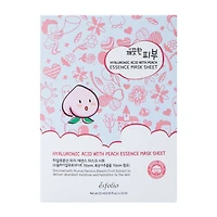 Esfolio Hyaluronic Acid With Peach Essence Mask Sheet 10-Count