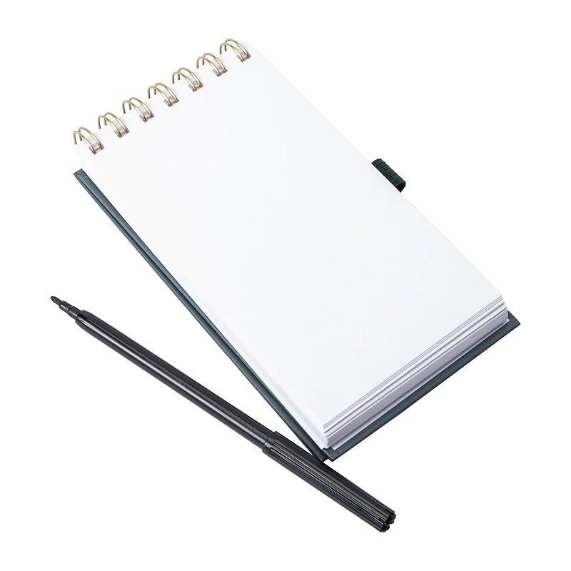 Mini Sketchbook With Pencil