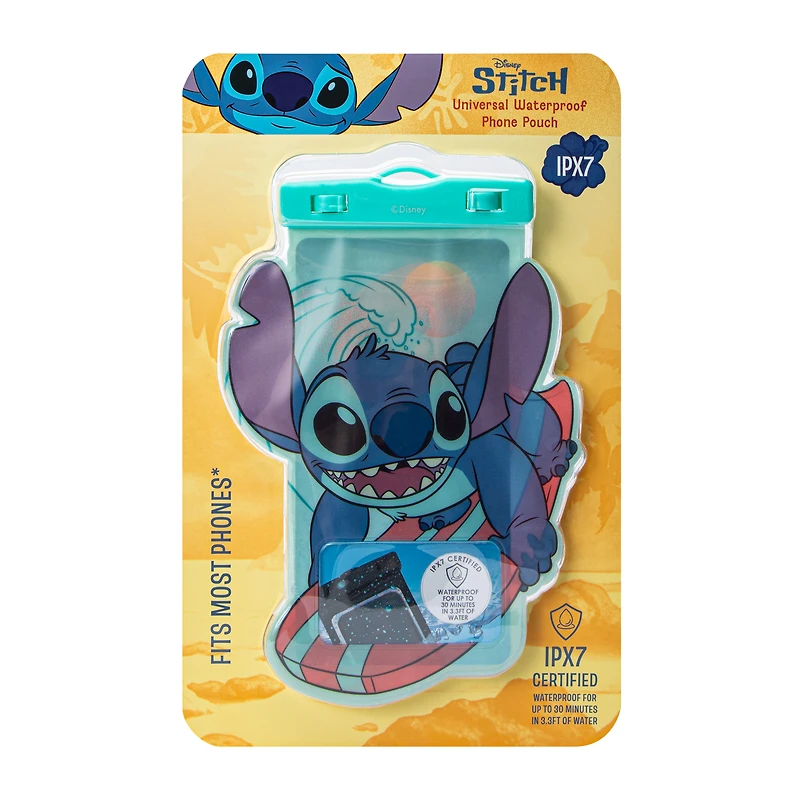 Disney Stitch Universal Waterproof Phone Pouch
