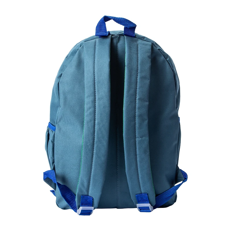 Two-Tone Snap Backpack