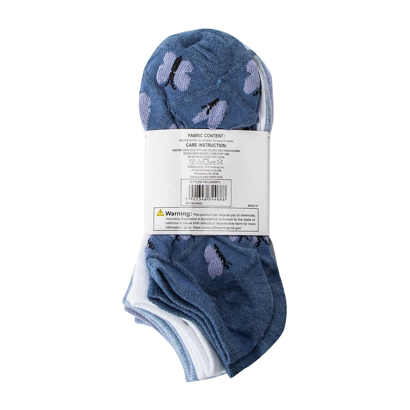 Juniors No-Show Socks 10-Pack