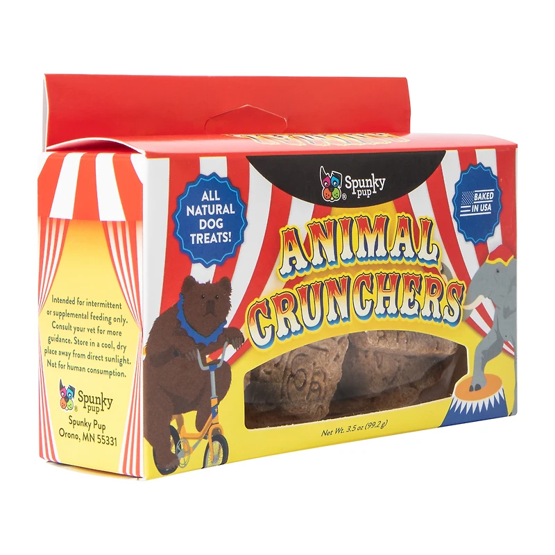 Spunky Pup® Animal Crunchers 3.5oz