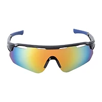 Young Mens Gradient Half Rim Sunglasses