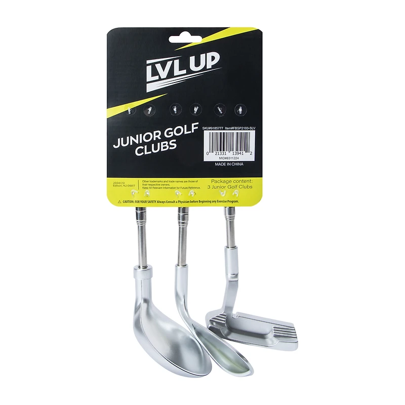 Lvl Up Junior Golf Clubs 3-Pack