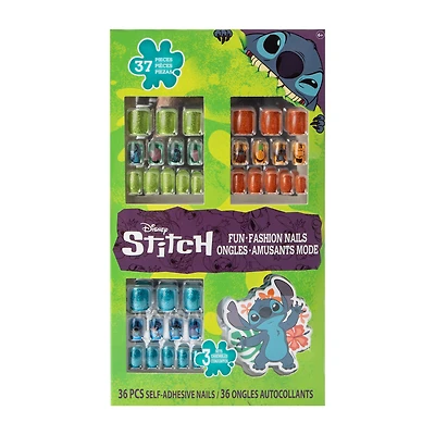 Disney Stitch Fun Fashion Nails 36-Pieces Set