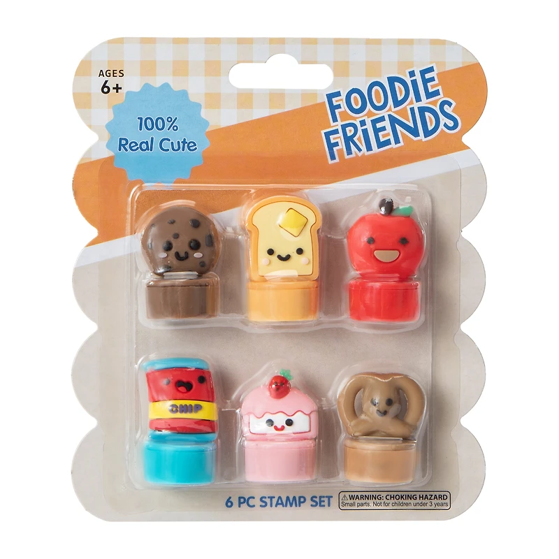 Foodie Friends Stamp Set 6-Pack