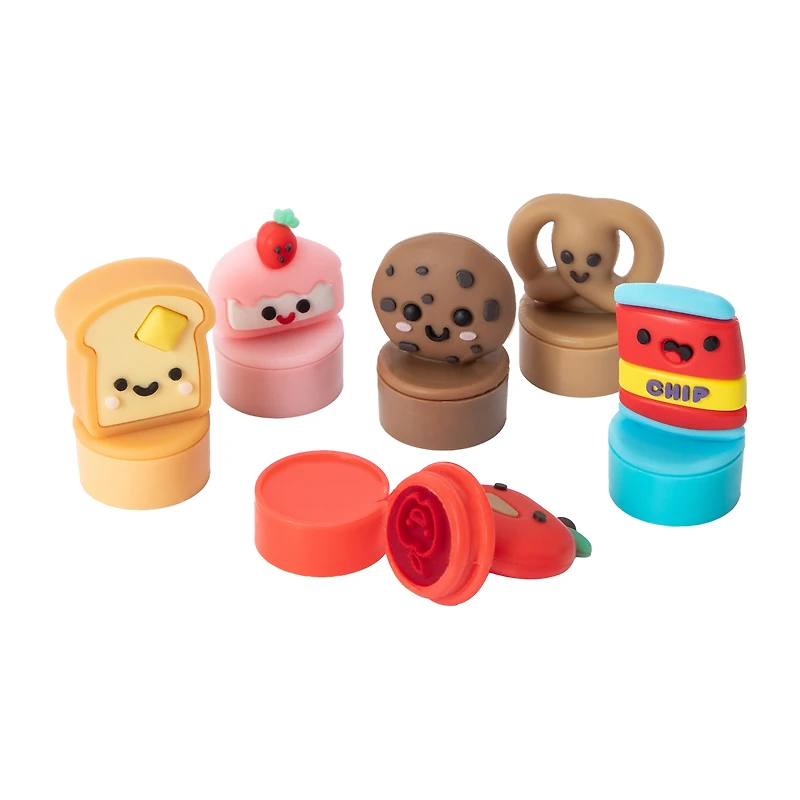 Foodie Friends Stamp Set 6-Pack