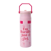 Pink Hydrachug Stainless Steel Bottle 32oz