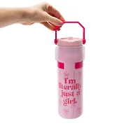 Pink Hydrachug Stainless Steel Bottle 32oz