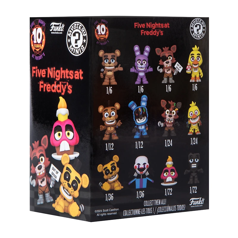 Funko® Five Nights At Freddy's™ 10 Years Mystery Minis Vinyl Figures (Styles May Vary)