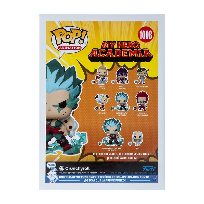 Funko Pop!® My Hero Academia Infinite Deku With Eri Vinyl Figure