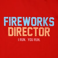 Fireworks Director Graphic Tee