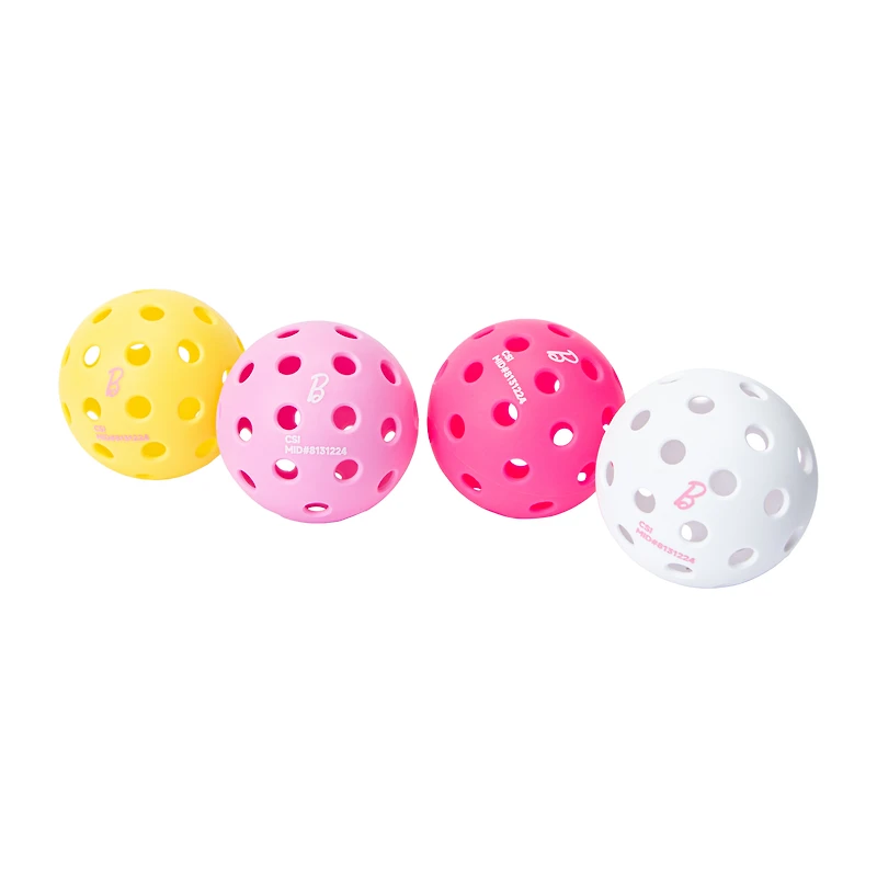 Barbie™ 40 Hole Performance Pickleballs 4-Pack