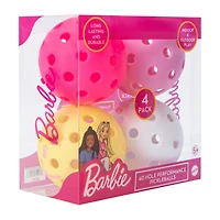 Barbie™ 40 Hole Performance Pickleballs 4-Pack