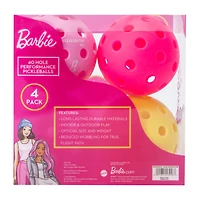 Barbie™ 40 Hole Performance Pickleballs 4-Pack
