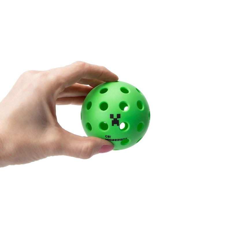 Minecraft 40 Hole Performance Pickleballs 4-Pack