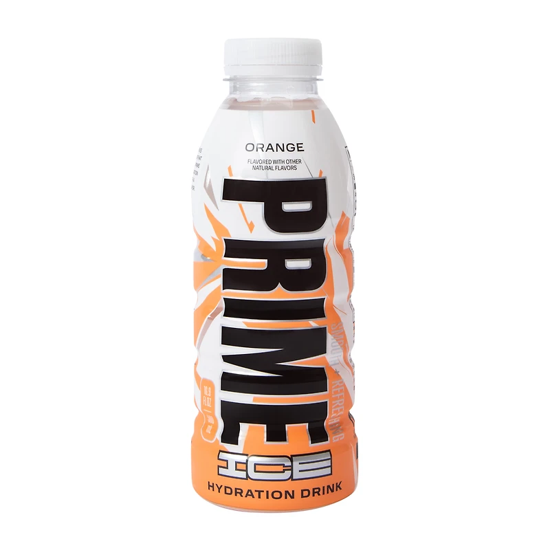 Prime Ice Orange Hydration Drink 16.9oz
