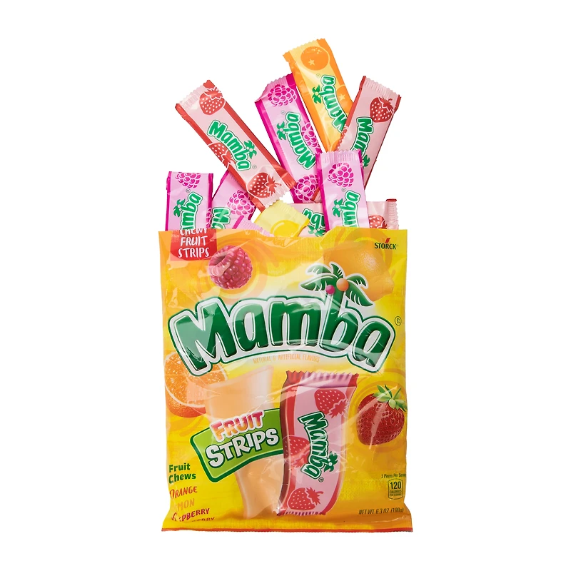 Mamba® Fruit Strips Candy 6.3oz