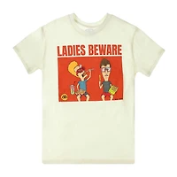 Beavis And Butt-Head Ladies Beware Graphic Tee