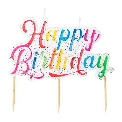 Multi-Colored Birthday Candles