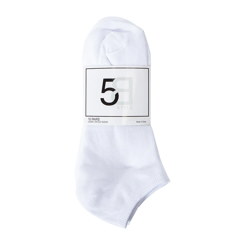 Women's Low-Cut Socks 10-Pack
