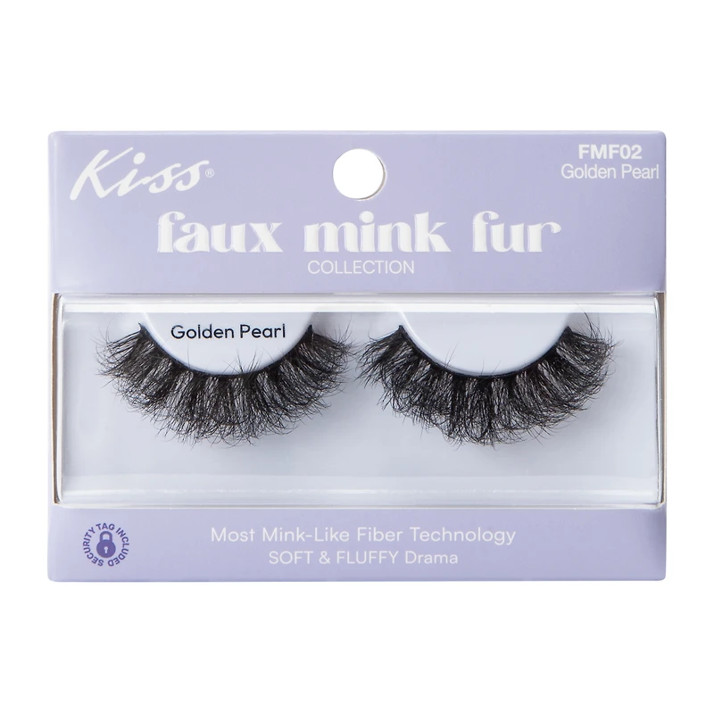 Kiss® Golden Pearl Faux Mink Fur Lashes