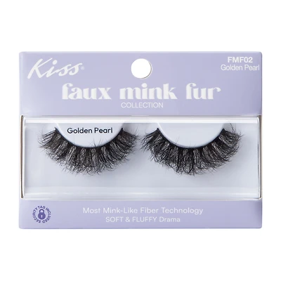 Kiss® Golden Pearl Faux Mink Fur Lashes