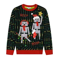 Robot Holiday Sweater