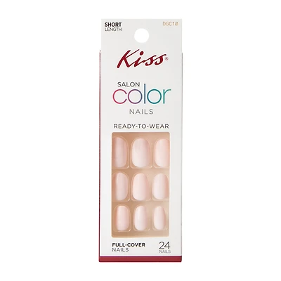 Kiss® Salon Color Spunky Full-Cover Nails 24-Count