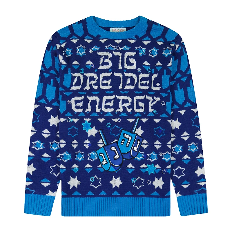 Big Dreidel Energy Hannukah Sweater