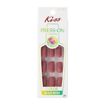 Kiss® Press-On Lean On Me Manicure Nails 24-Count