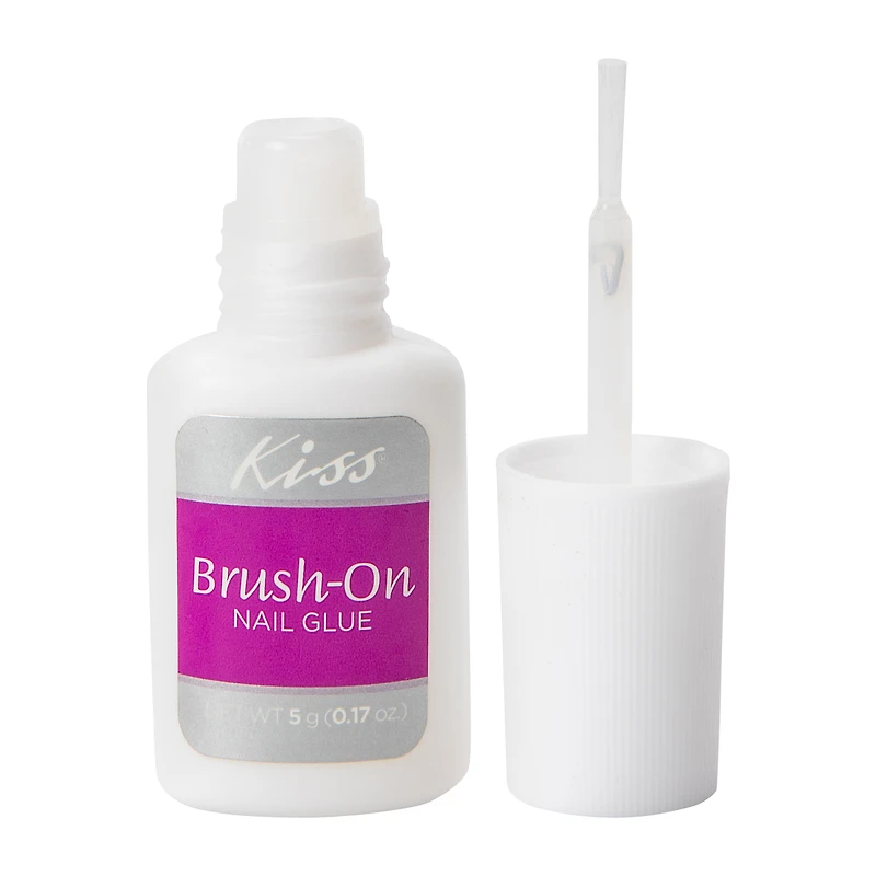 Kiss® Brush-On Nail Glue 0.17oz