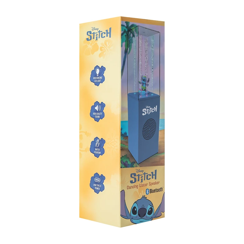Disney Stitch Bluetooth® Wireless Dancing Water Speaker