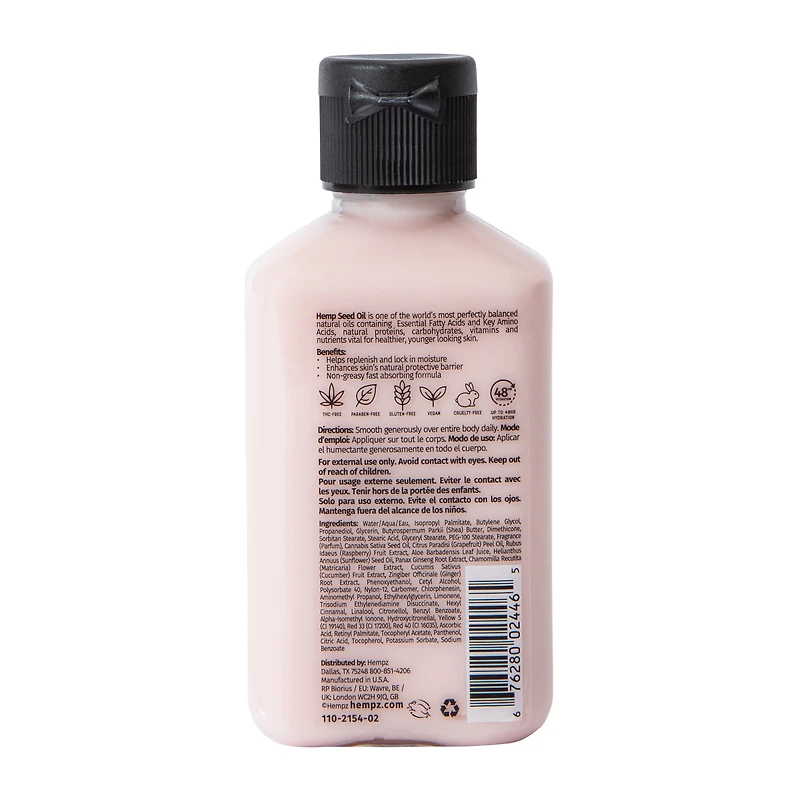 Hempz® Blushing Grapefruit & Raspberry Crème Herbal Body Moisturizer 2.25oz