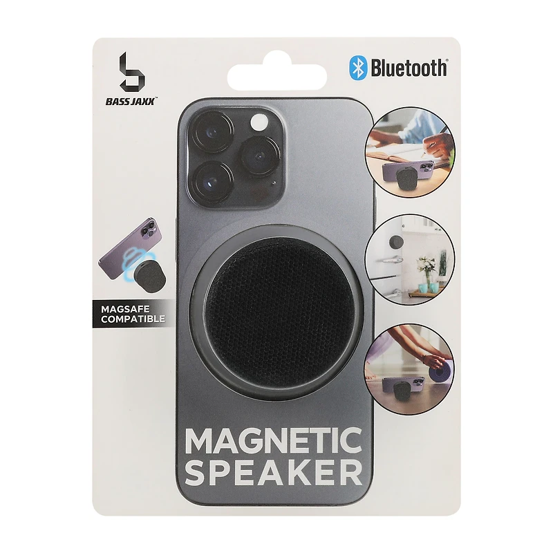 Bass Jaxx™ Magsafe® Bluetooth Magnetic Speaker