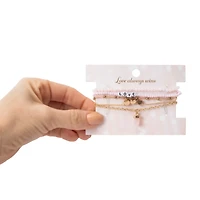 Inspirational Multi- Charm Bracelet