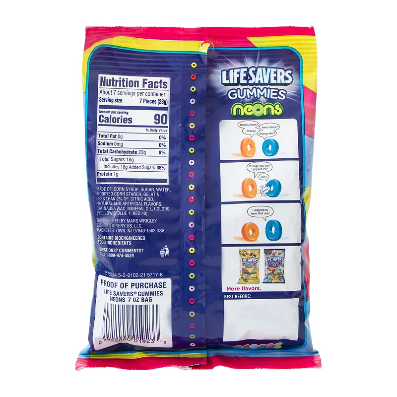 Lifesavers® Neons Gummies 7oz
