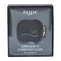 Hype AirPods® 4 Carrying Case With Carabiner