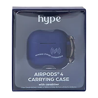 Hype AirPods® 4 Carrying Case With Carabiner