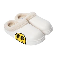 Love83 Ladies Decal Fluffy Clogs