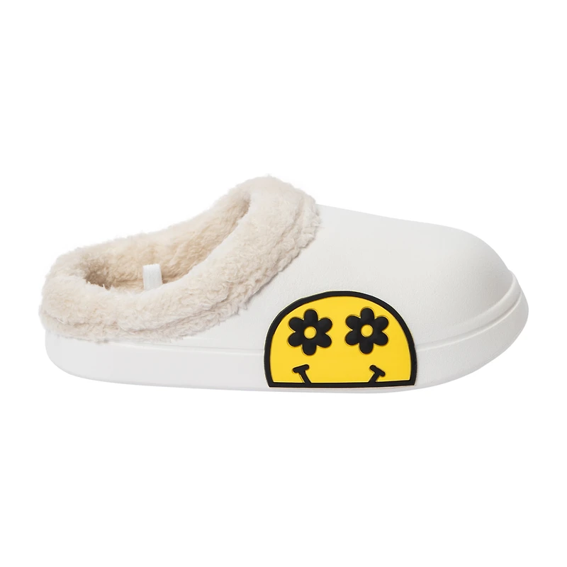 Love83 Ladies Decal Fluffy Clogs