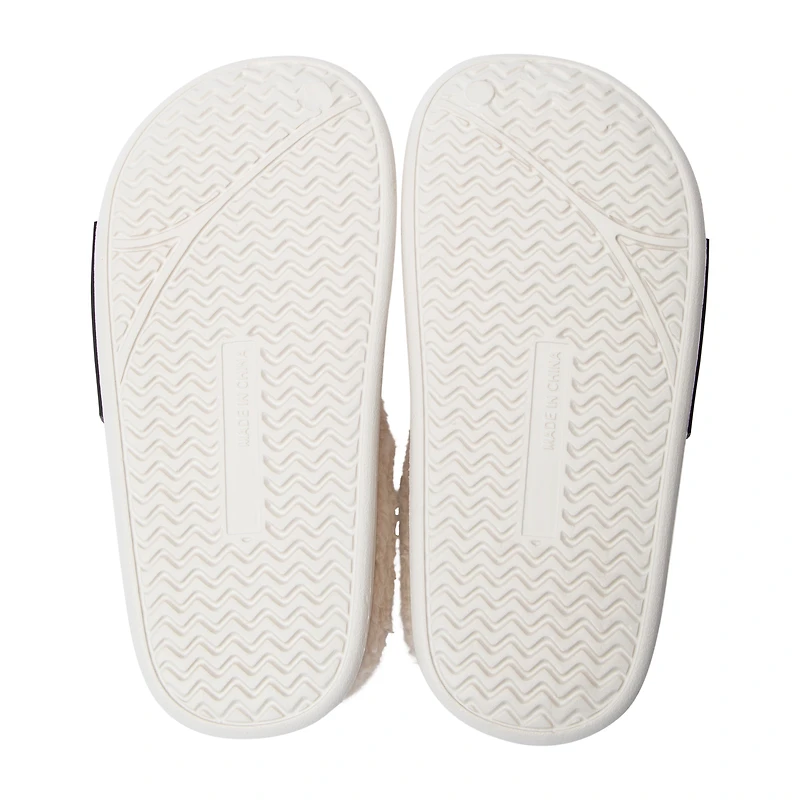 Love83 Ladies Decal Fluffy Clogs