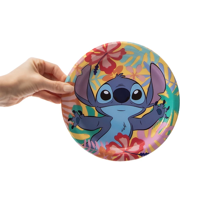 Disney Stitch Party Plates 8-Count