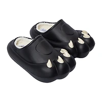 Love83 Girls Furry Claw Slippers