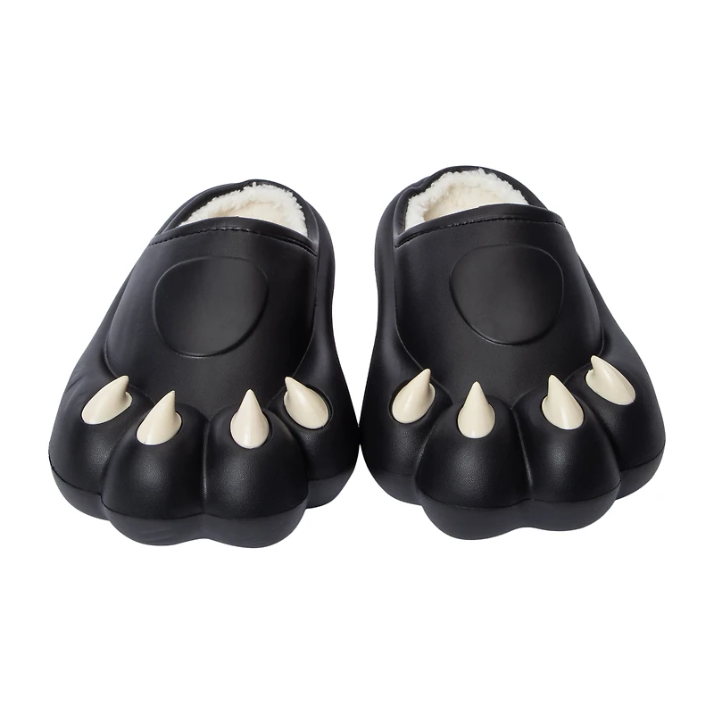 Love83 Girls Furry Claw Slippers