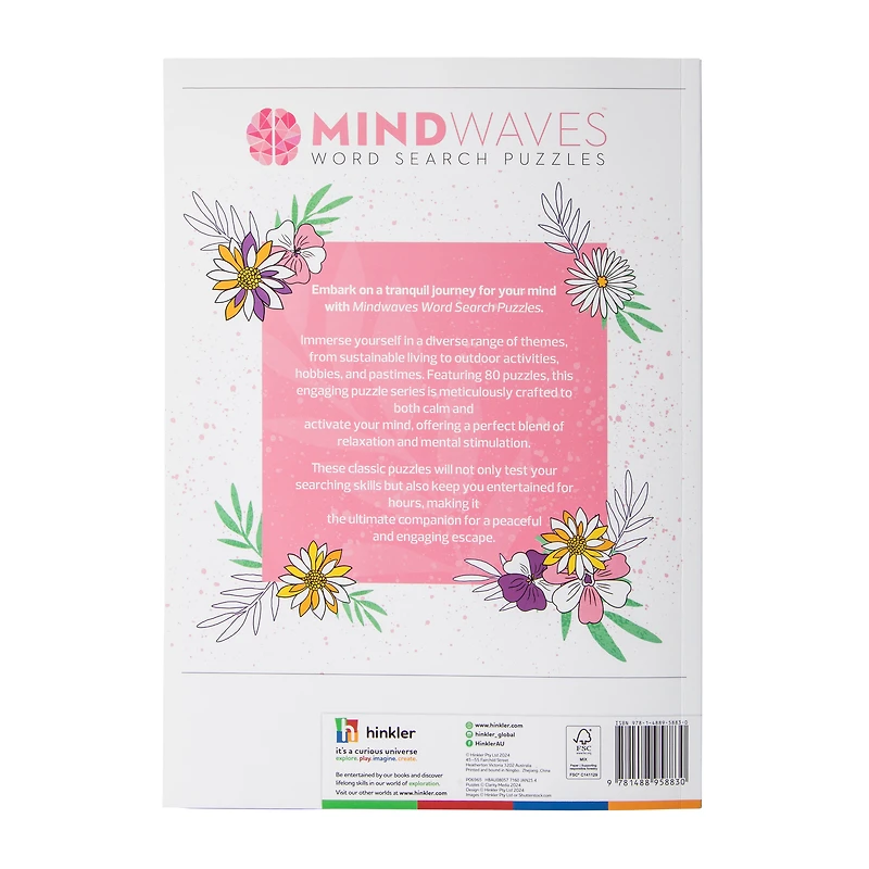 Mind Waves™ Word Search Puzzle Book