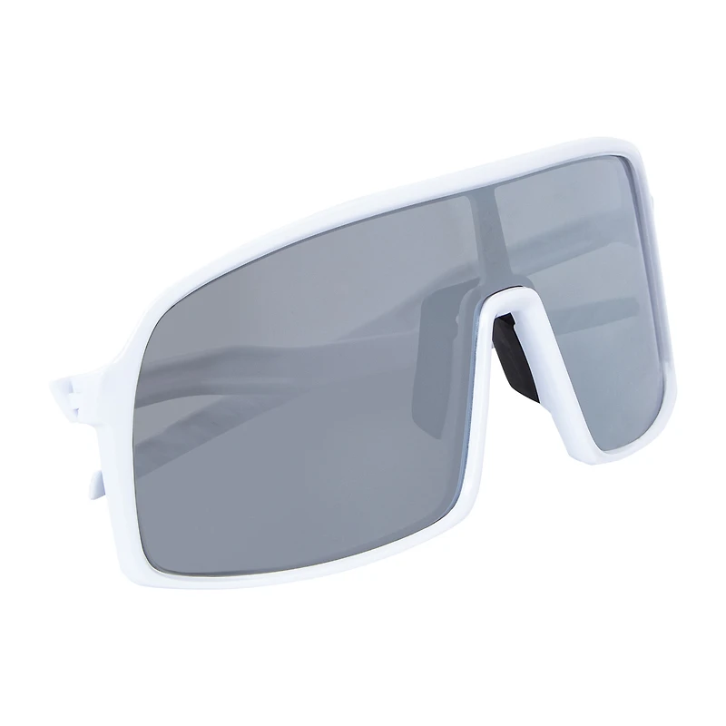 Young Mens Oversized Shield Sunglasses